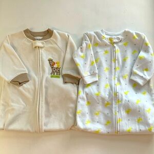 Carter’s Sleep Sacks 0-9 months Bundle of 2